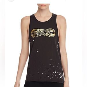 Chaser JOURNEY RACERBACK TANK IN VINTAGE BLACK, Small